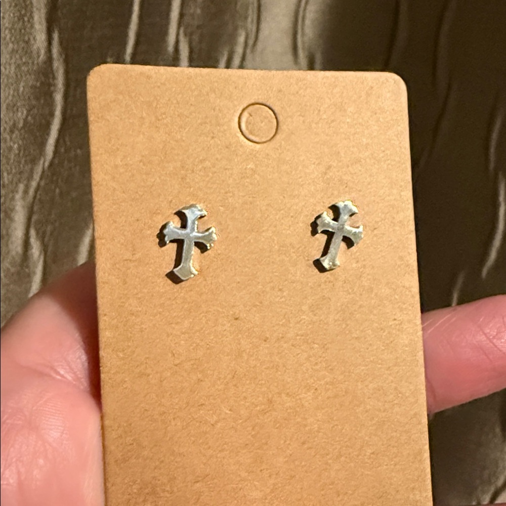 5/$25 Cross Earrings